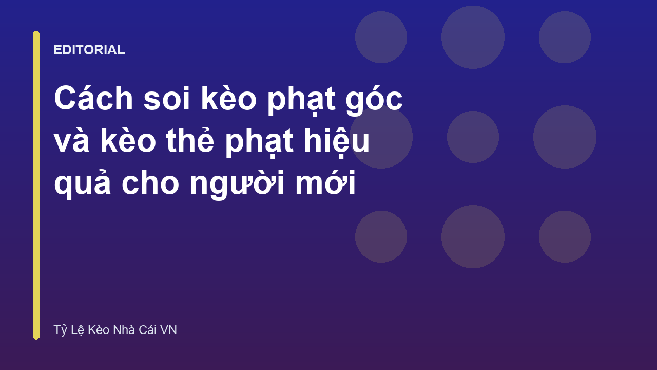 Người chơi đang phân tích dữ liệu soi kèo phạt góc